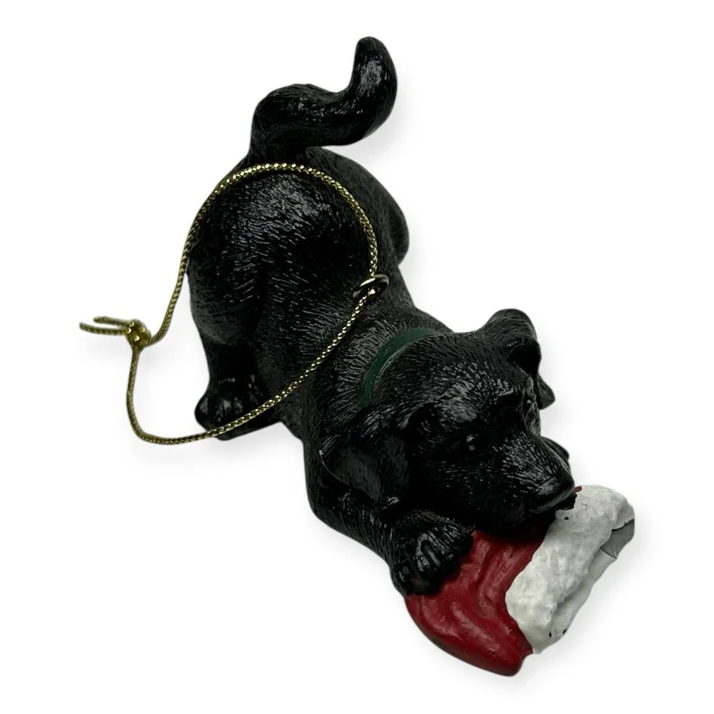 Vintage Dog Christmas‎ Ornament Lot - Includes Bass Pro Ornament